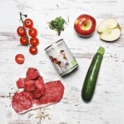 DOG'S LOVE BIO 6x200g Rind Mit Reis, Apfel & Zucchini 7 DOG'S LOVE BIO 6x200g Rind Mit Reis, Apfel & Zucchini -Zoofachgeschäft dcf5015af32ea35810db4dfa6d01a857e9f9b313 279b152cfcb926f23bde1d9358987c4f877c270e