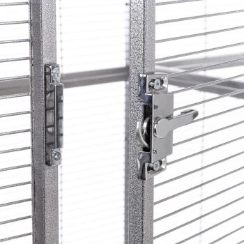 Montana Cages Voliere New Sydney II Hellgrau 8 Montana Cages Voliere New Sydney II Hellgrau – Bild 6