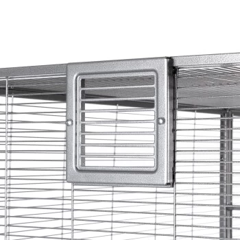 Montana Cages Voliere New Sydney II Hellgrau 10 Montana Cages Voliere New Sydney II Hellgrau – Bild 8