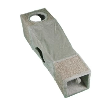 Rohrschneider Spieltunnel Mit Sisal Grau 3 Rohrschneider Spieltunnel Mit Sisal Grau