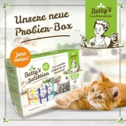 Betty's Landhausküche Selektion Nr.1 Frischebeutel 12 X 100g Für Katze -Zoofachgeschäft f32b7ddf6f940bcde265ae4f95f529a6d80d0c2f 1499465 de DE 6389bca7da8f46fc8b3c79a095e5b84cc7d876b4XBk6sy