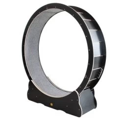 Canadian Cat Company Katzenlaufrad Aus Holz L Schwarz