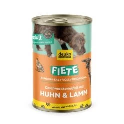Fiete Adult Huhn & Lamm Deutsches Premium-Nassfutter 6x400g Dose