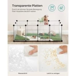 SONGMICS Freigehege Mit Bodenplatten Weiß 1,25 M, 63 Cm, 42 Cm -Zoofachgeschäft f8c4c92c0fc8b232d124840968c8ff2050b827db 1651633 de DE ed9334a705b1b00cc46278b88cad4092a90ccf64shxmxx