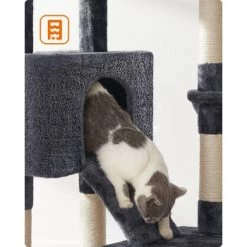 FEANDREA Katzenbaum 142cm Hellgrau Dunkelgrau -Zoofachgeschäft fb7682c6395695a75836542b68d0f7a54a591ae8 1483569 de DE b3b0f66ca9bc714f8cd4f36ecbbcbaf6dfe405edrHODTr